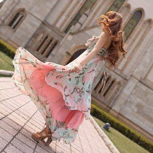 EUC H&M Yume Boho Dress Size 6